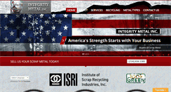 Desktop Screenshot of integritymetalinc.com